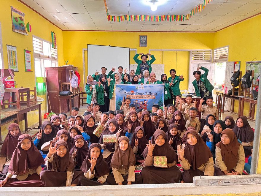 PROGRAM EDUKASI ANTI-BULLYING DI MUNGKA: MAHASISWA UNAND AJAK SISWA SD JAGA LISAN